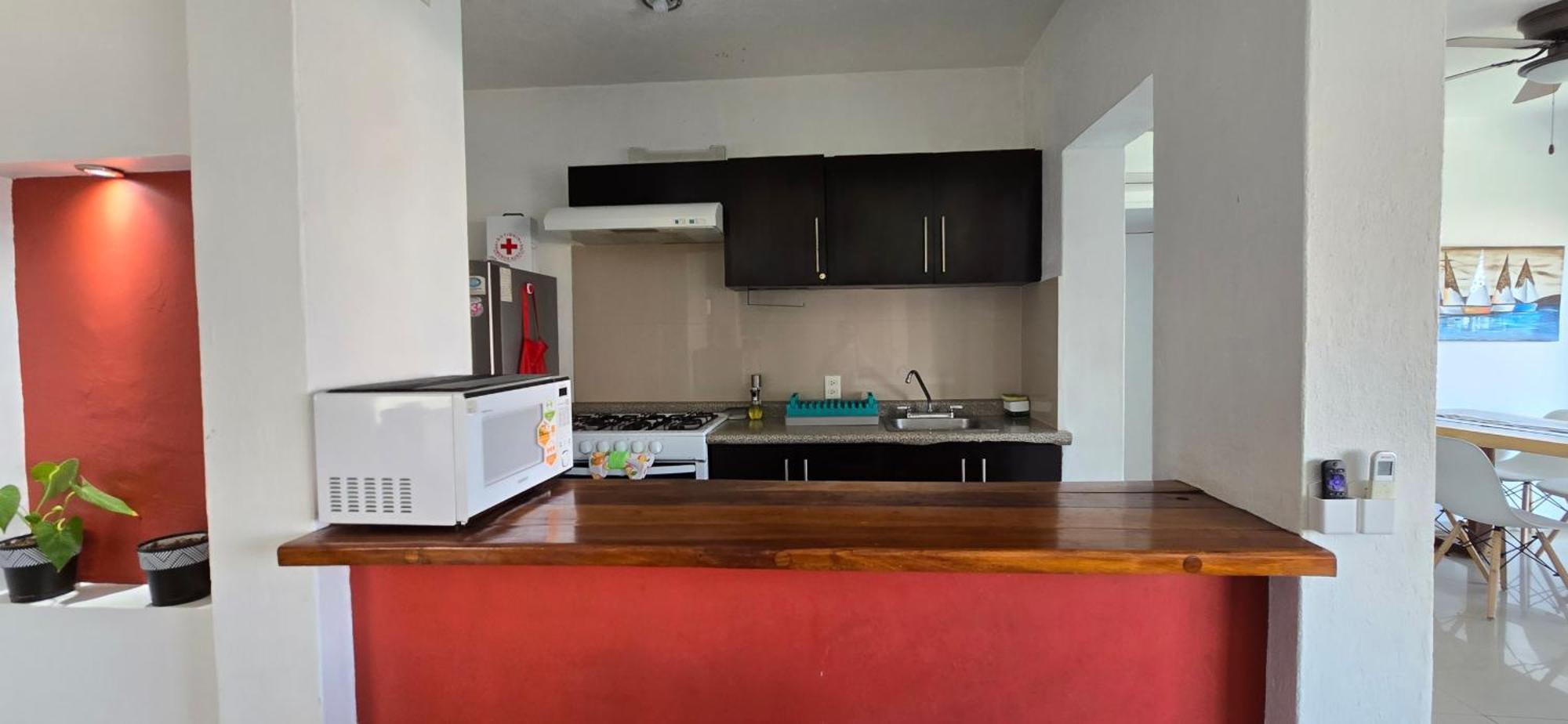 Magnifico Departamento, Cocina Equipada, 2 Recamaras 2 Banos , Hasta 6 Personas, 3 Albercas, Playa A 50 Mts Wifi, Aire Acondicionado Apartamento Manzanillo Exterior foto