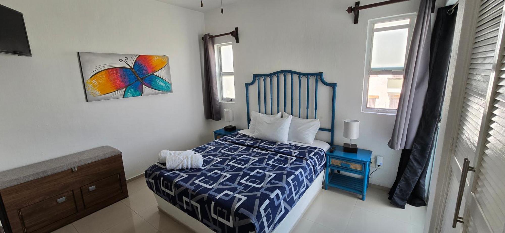 Magnifico Departamento, Cocina Equipada, 2 Recamaras 2 Banos , Hasta 6 Personas, 3 Albercas, Playa A 50 Mts Wifi, Aire Acondicionado Apartamento Manzanillo Exterior foto